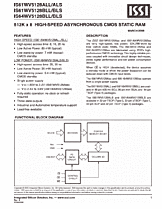 DataSheet IS64WV5128BLL pdf